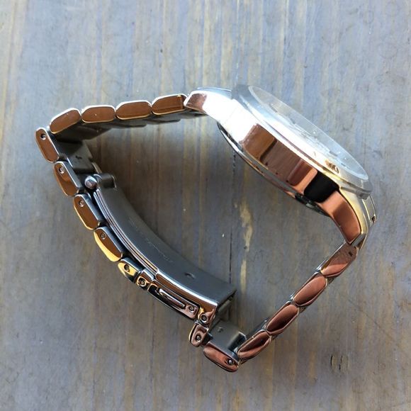 MOSSIMO Dutti RARE Retired Silver Stainless Steel Watch! EUC - Picture 6 of 14